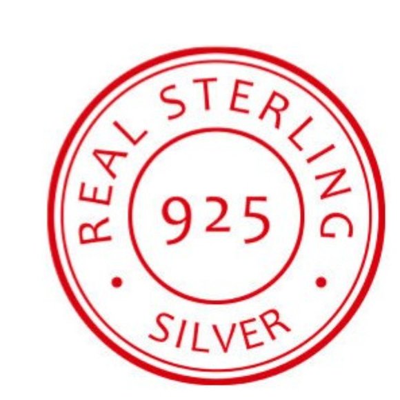 Cluster of Flowers with Pave CZ accent open floral Necklace  925 Sterling Silver - Picture 4 of 4